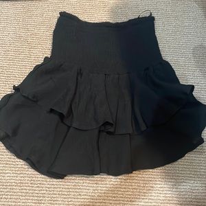 Black skirt